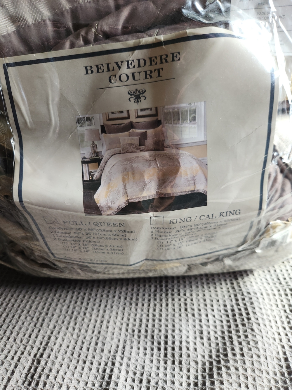 Belvedere Court Comforter Set - Queen/Full